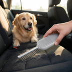Rovel Reusable Pet Hair Remover in use