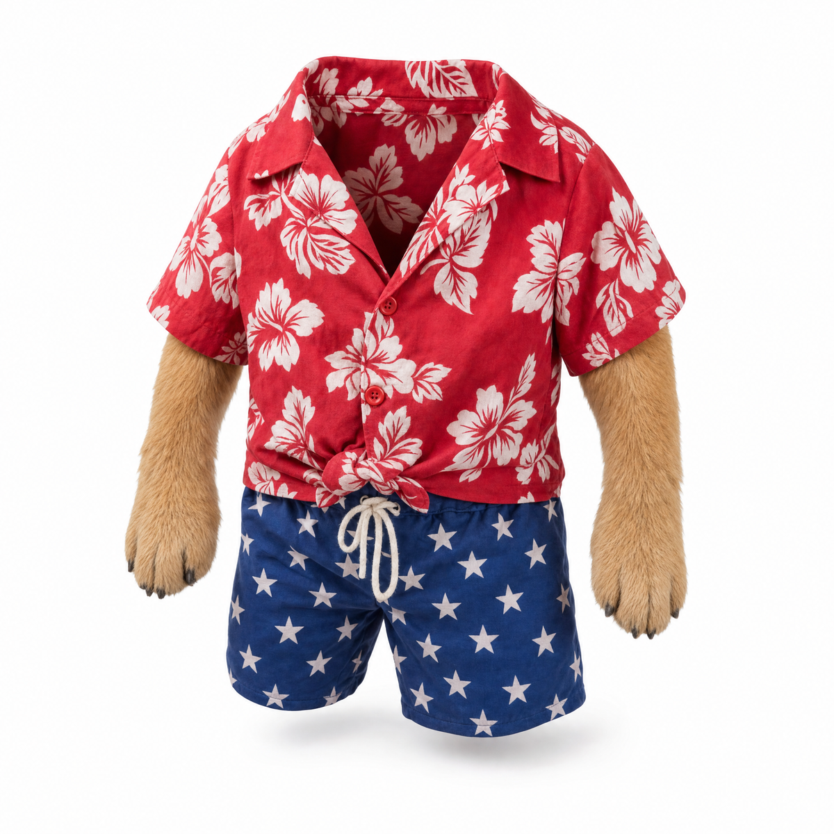 Party Pup outfit standing view